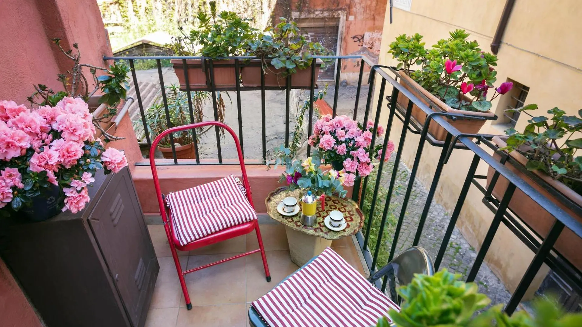 Trasteverehome - Secret Balcony In The Heart Of Rome Trastevere Italia